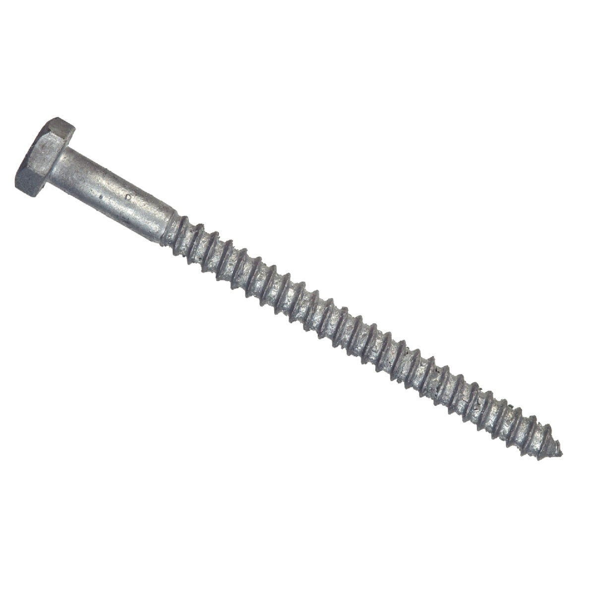 Hillman 1/2 In. x 4 In. Galvanized Hex Lag Screw (25-Count)