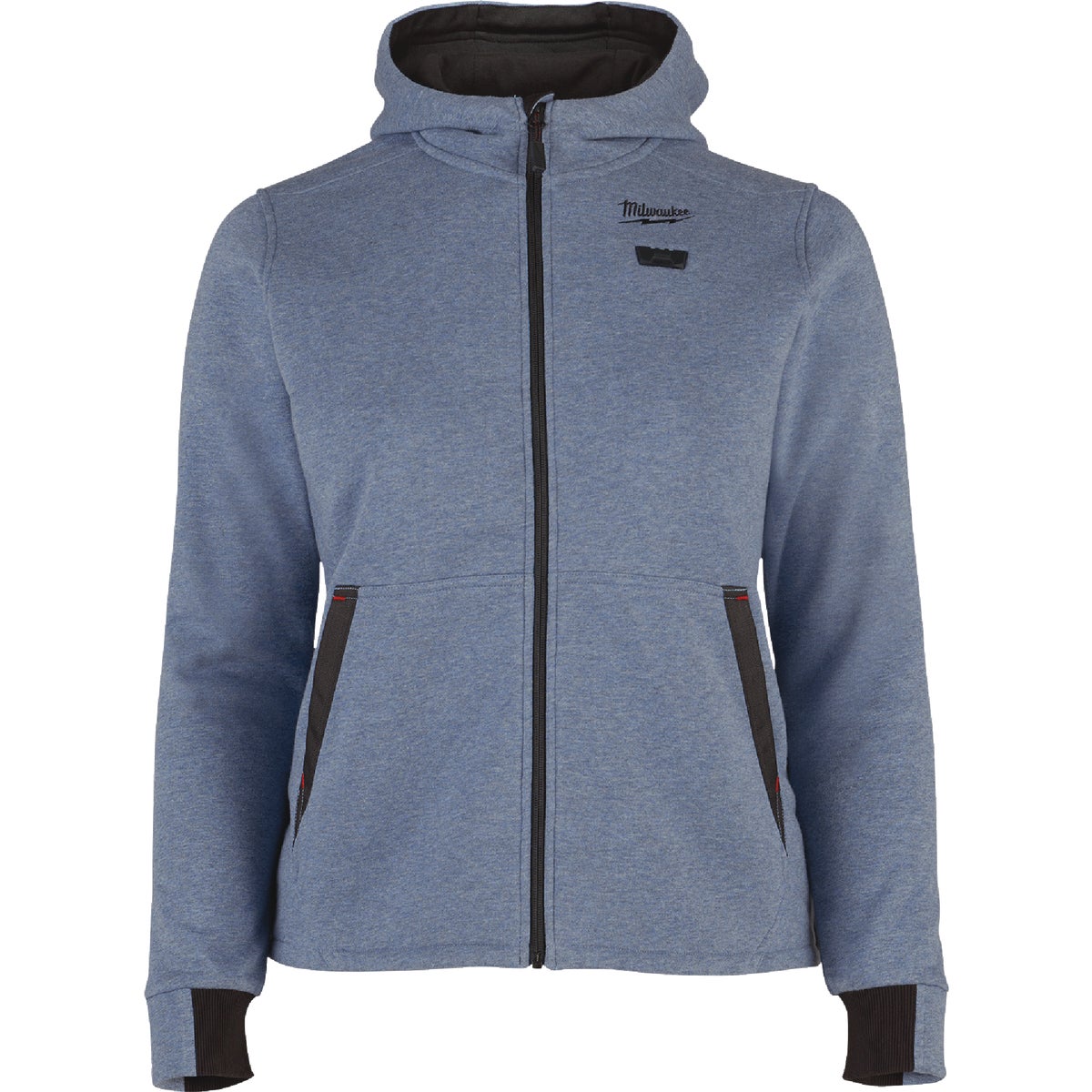 Milwaukee M12 Women's Large Blue Full-Zip Heated Hoodie Kit