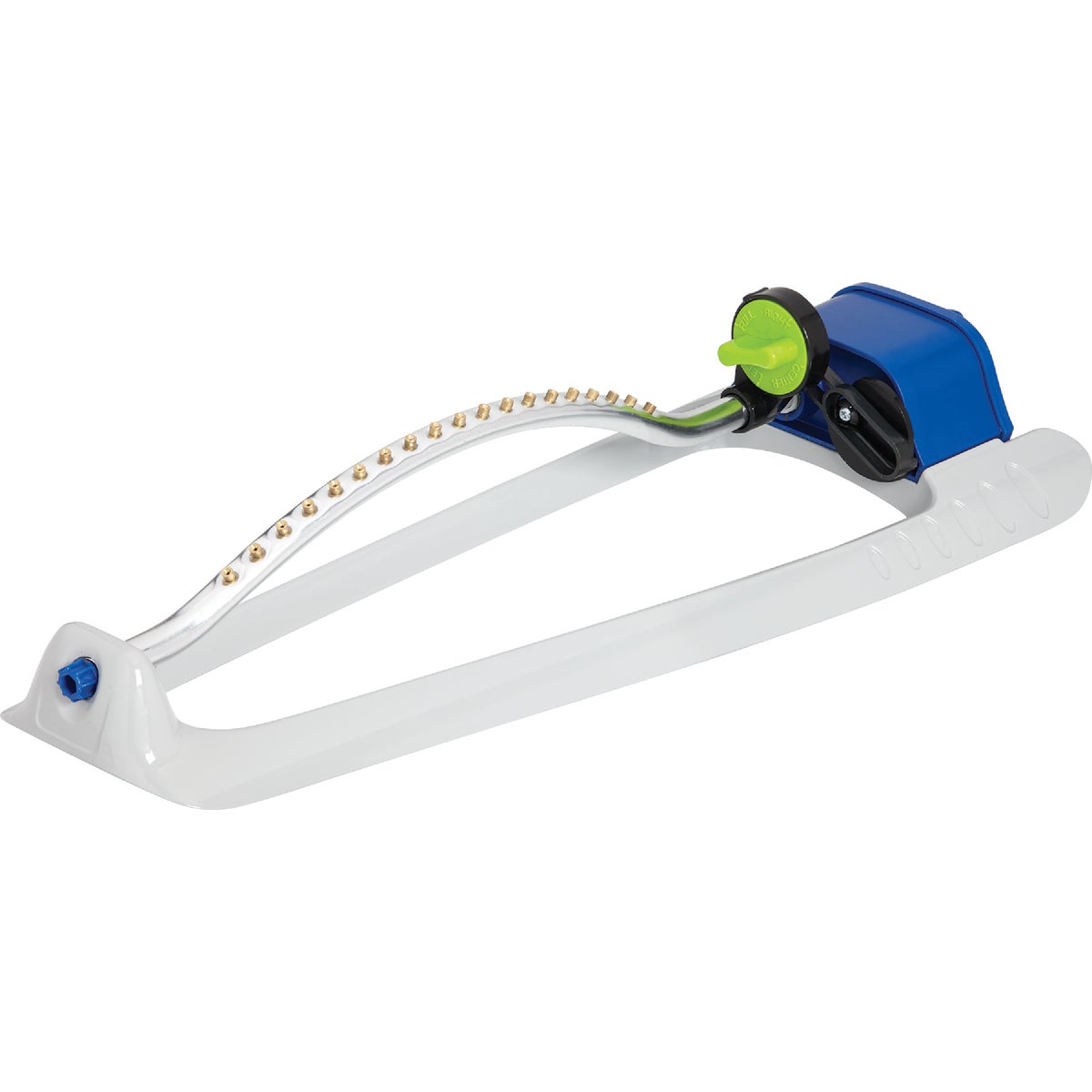 Best Garden Metal 3400 Sq. Ft. Blue & Gray Oscillating Sprinkler Image 4
