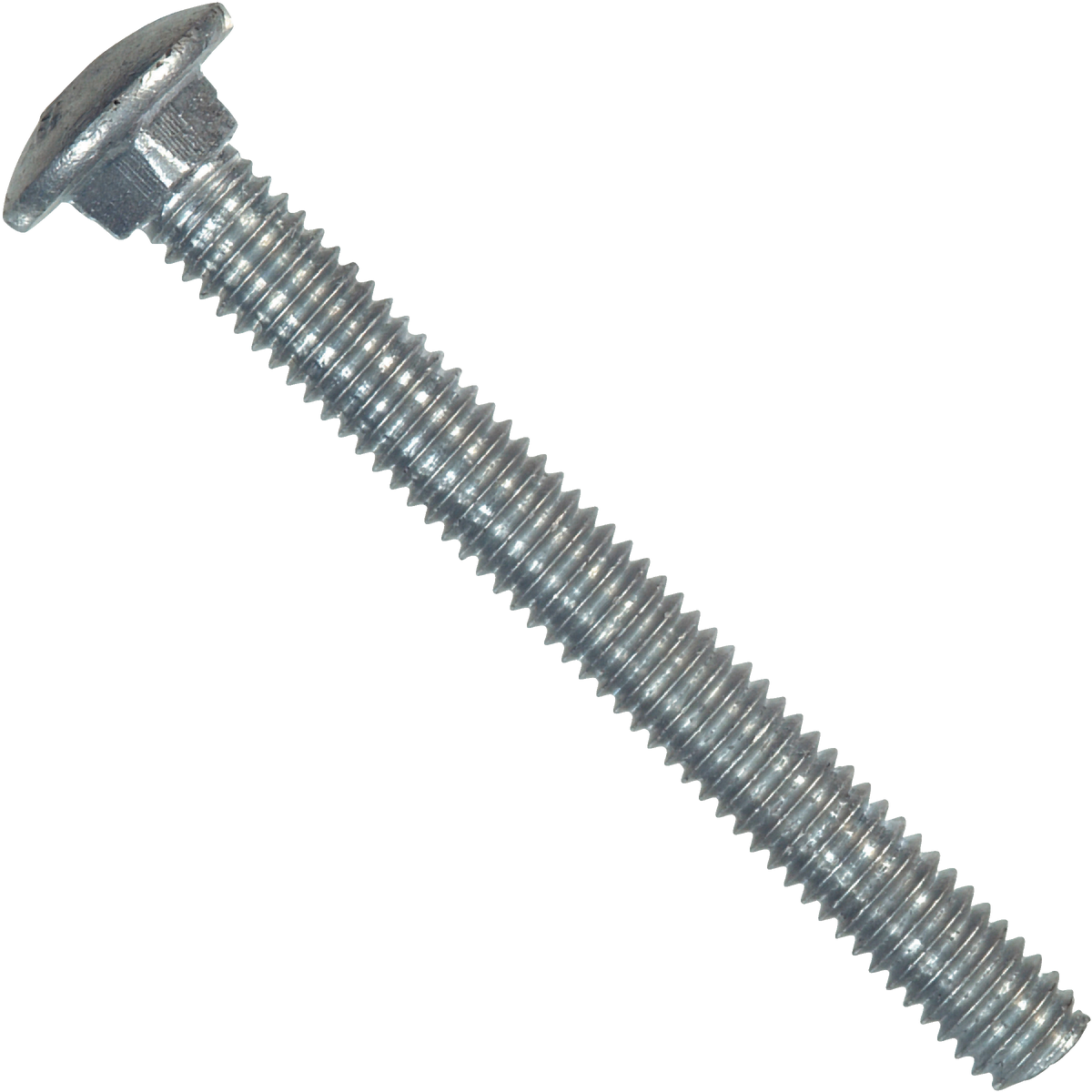 Hillman 1/4 In. x 2-1/2 In. Grade 2 Galvanized Carriage Bolt (100-Count)
