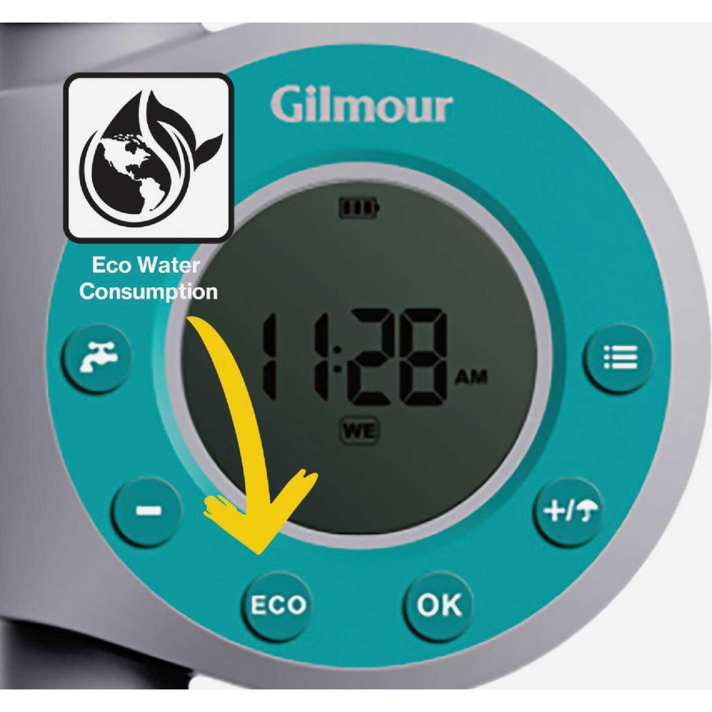 Gilmour LCD Electronic Single Spigot Timer Image 3