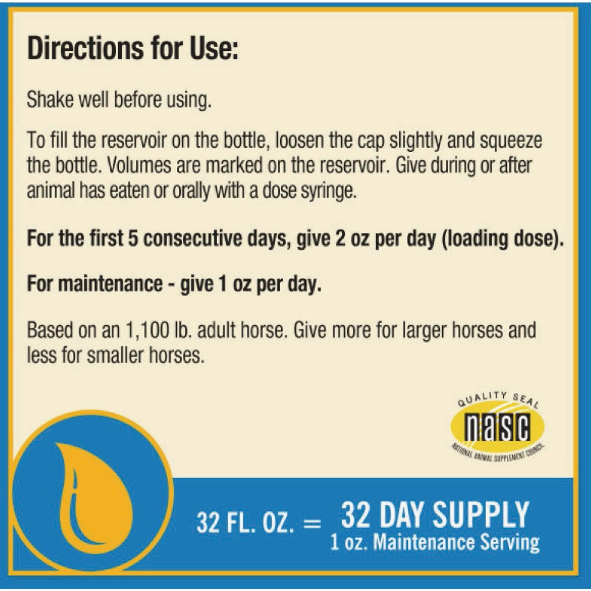 Farnam Fluidflex 32 Oz. Liquid Joint Supplement for Horses Image 2