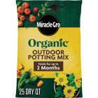Miracle-Gro 25 Qt. Organic Outdoor Potting Mix Image 1