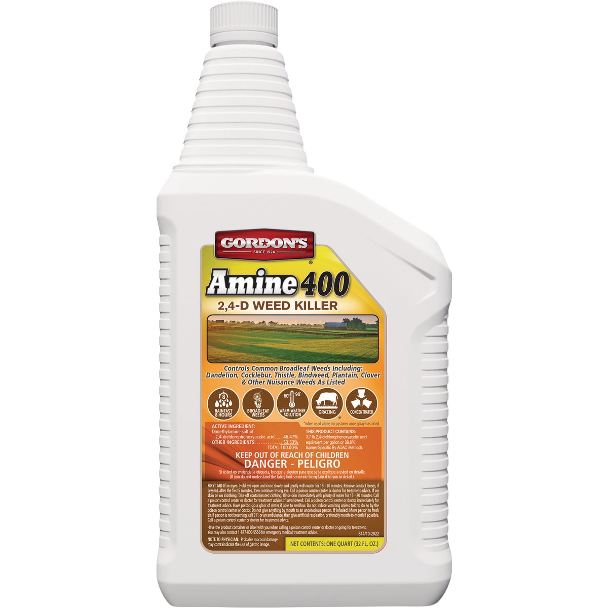 Gordon's Amine 400 1 Qt. Concentrate 2,4-D Weed Killer
