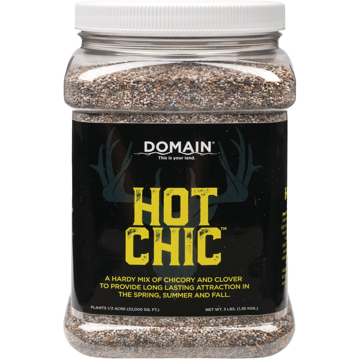 Domain Hot Chic 3 Lb. 1/2 Acre Food Plot Seed