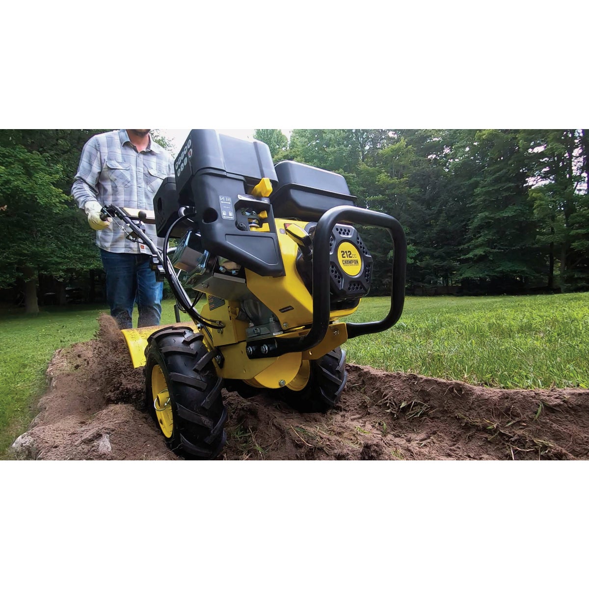 Champion 19 In. 212cc Rear Tine Tiller Image 6