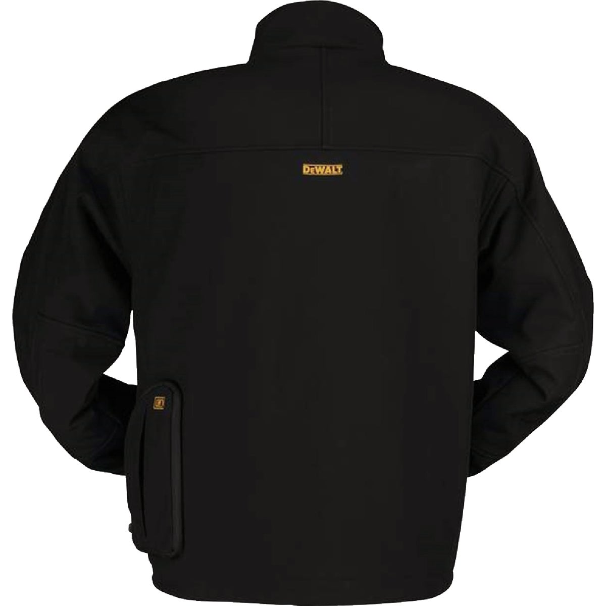 DEWALT Men's Black Soft Shell Heated Jacket Kit, 2XL Image 4