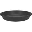 HC Companies 8 In. Black Classic Saucer Image 1