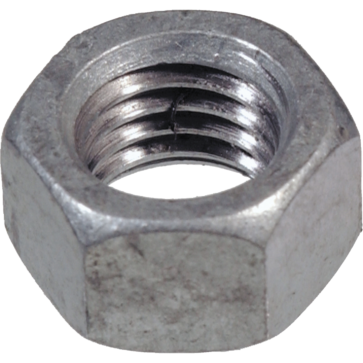 Hillman 1/4 In. 20 tpi Grade 2 Galvanized Zinc Hex Nuts (100-Count)