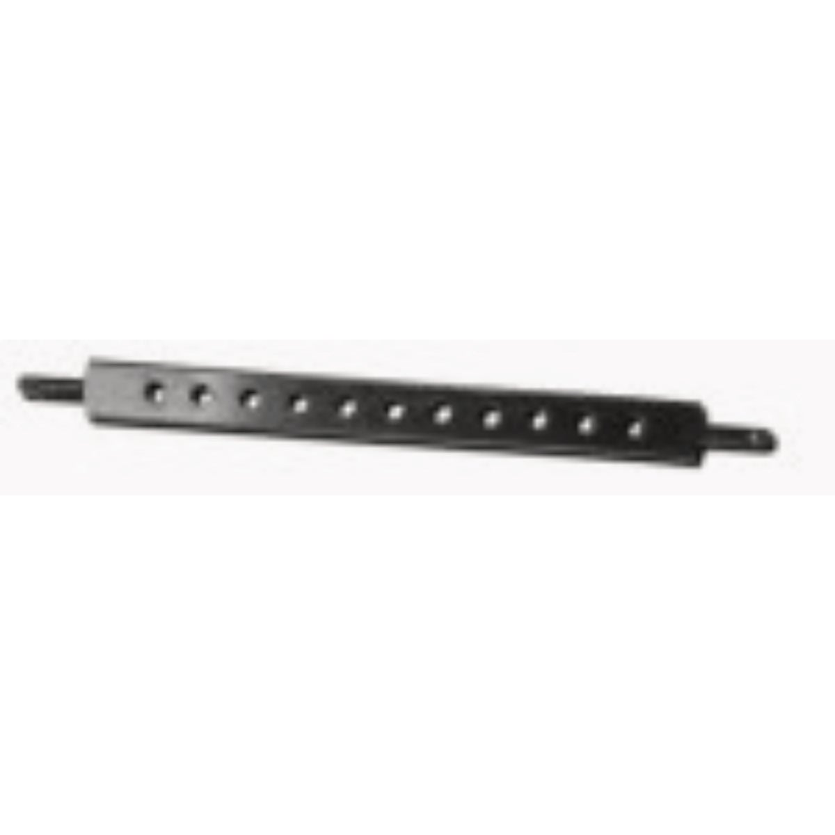 Double HH Category 2 11-Hole Black Drawbar