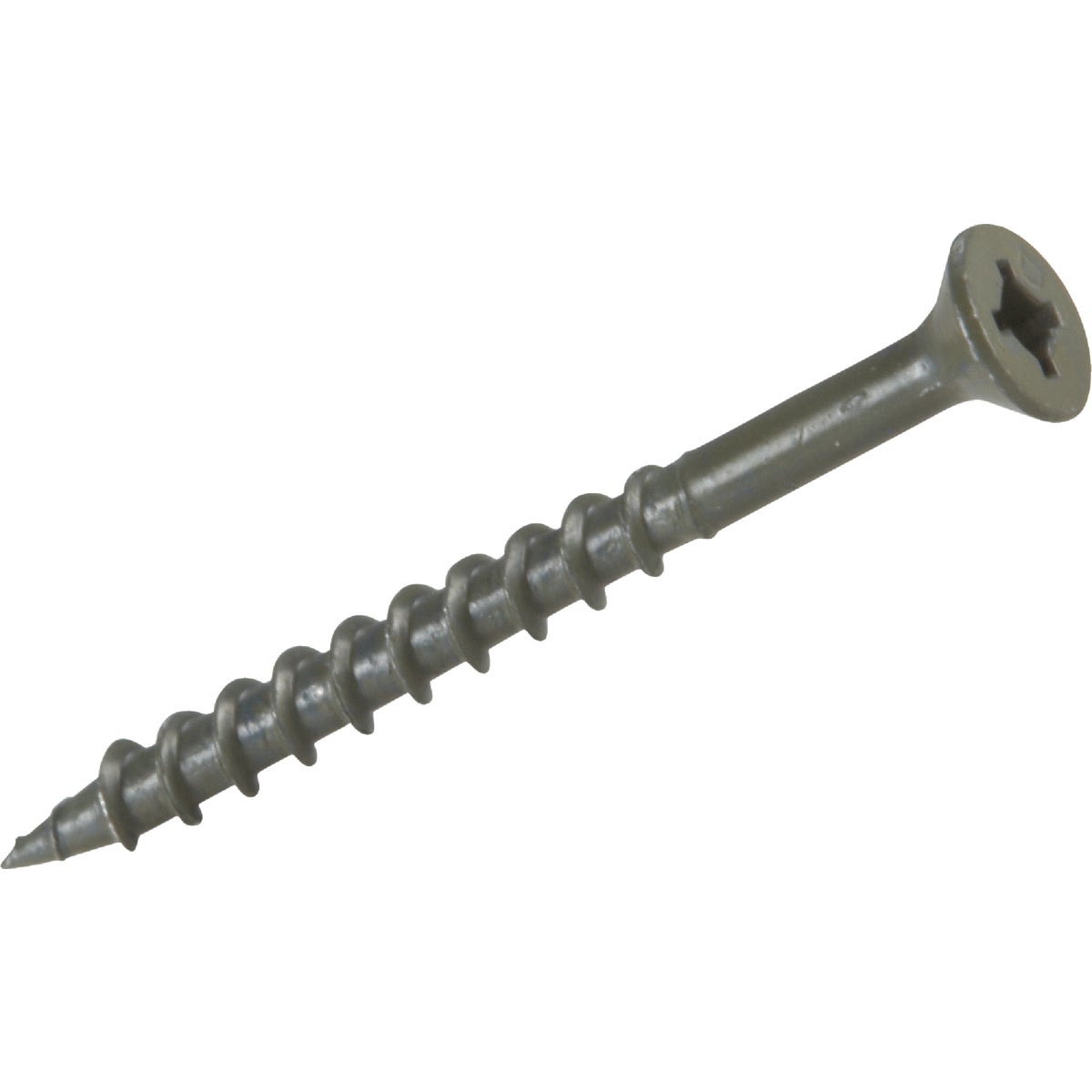 Do it Best #8 x 2 In. Premium-Coated Combo Drive Wood Exterior Screw (25 Lb.) Image 1