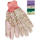 Best Garden Women's 1 Size Fits All Canvas Garden Glove with Knit Cuff Image 1