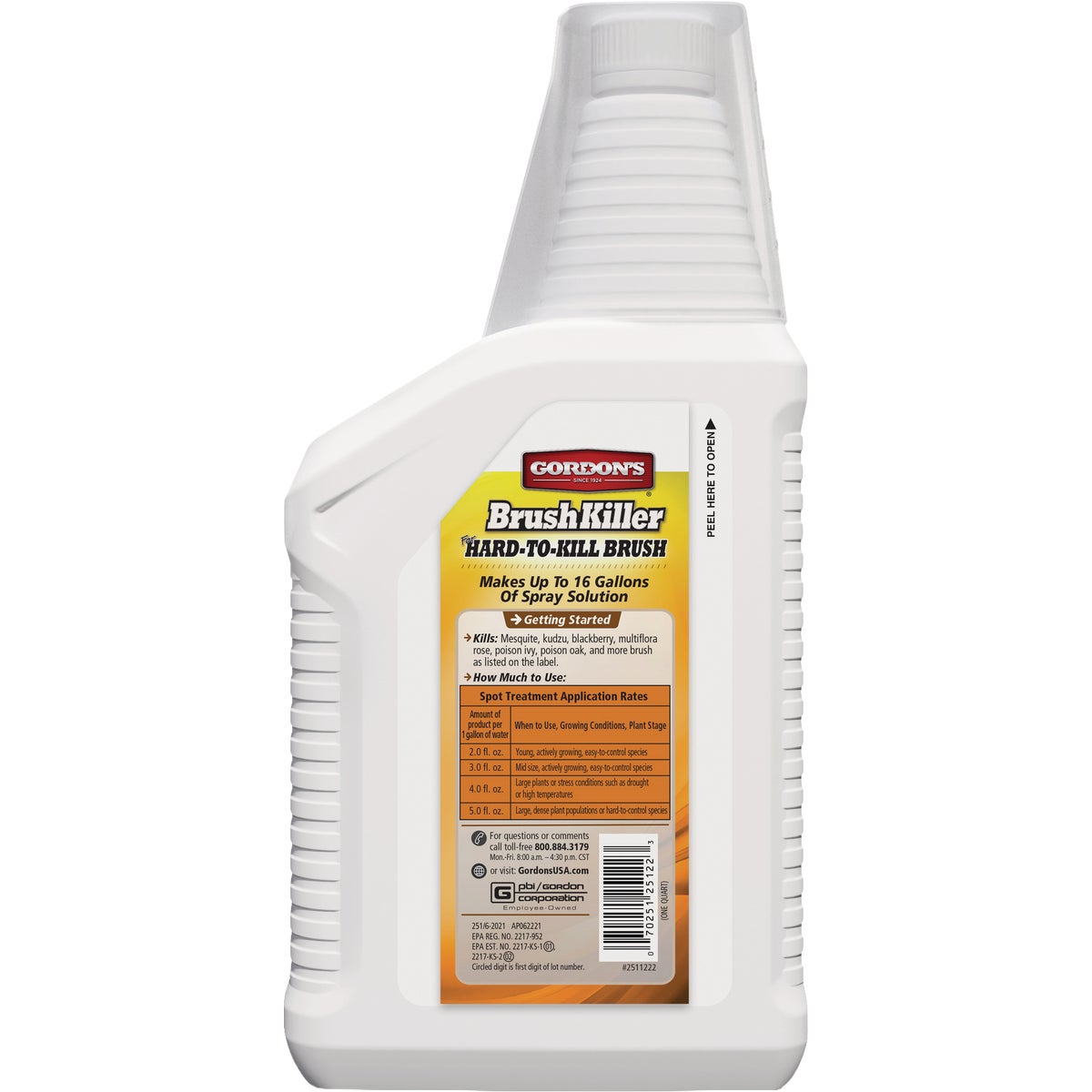 Gordon's 1 Qt. Concentrate Brush Killer for Hard-To-Kill Brush Image 3