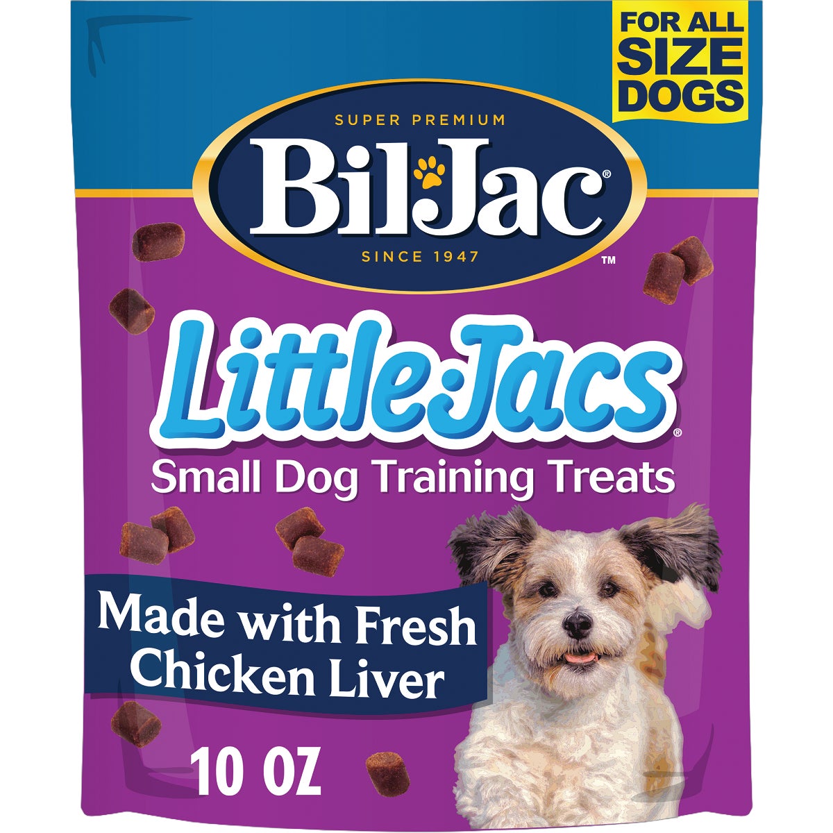 Bil-Jac Little-Jacs 10 Oz. Chicken Liver Training Treats