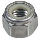 Hillman #10 24 tpi Stainless Steel Course Thread Nylon Insert Lock Nut (100-Count) Image 1