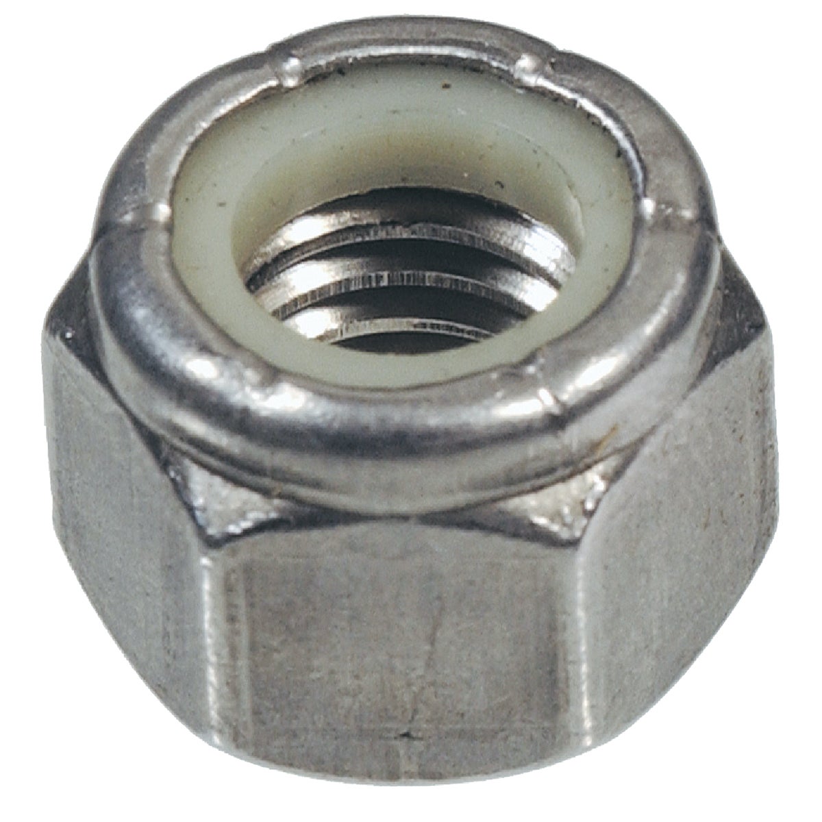 Hillman 3/8 In. 16 tpi Stainless Steel Course Thread Nylon Insert Lock Nut (50-Count)
