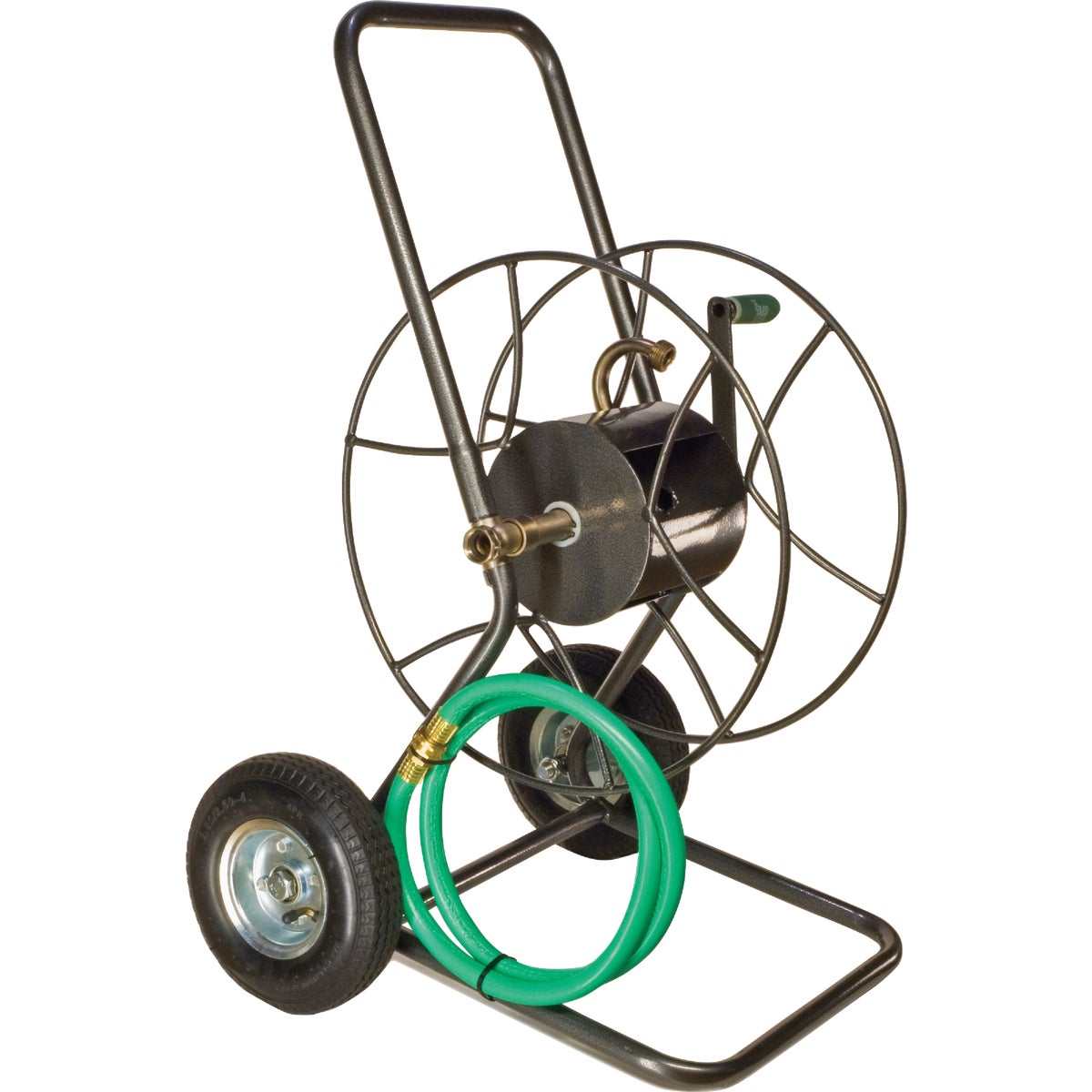 Yard Butler 200 Ft. 2-Wheel Steel Hose Reel Cart