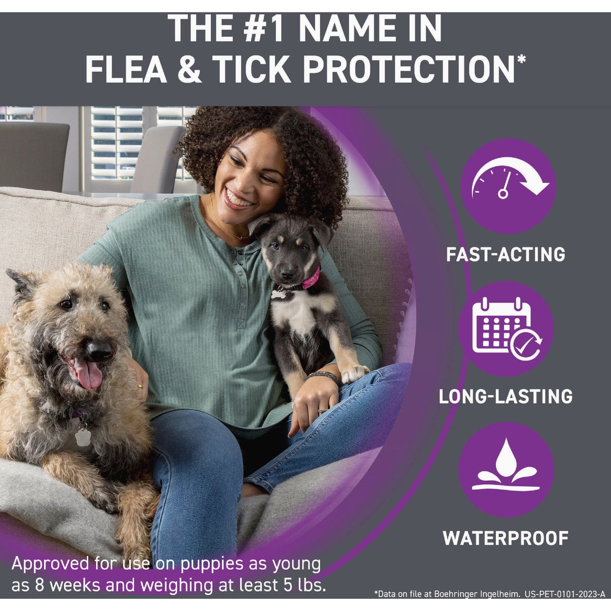 Frontline Plus Flea & Tick Killer For XL Dogs 89 to 132 Lb. (3-Pack) Image 4
