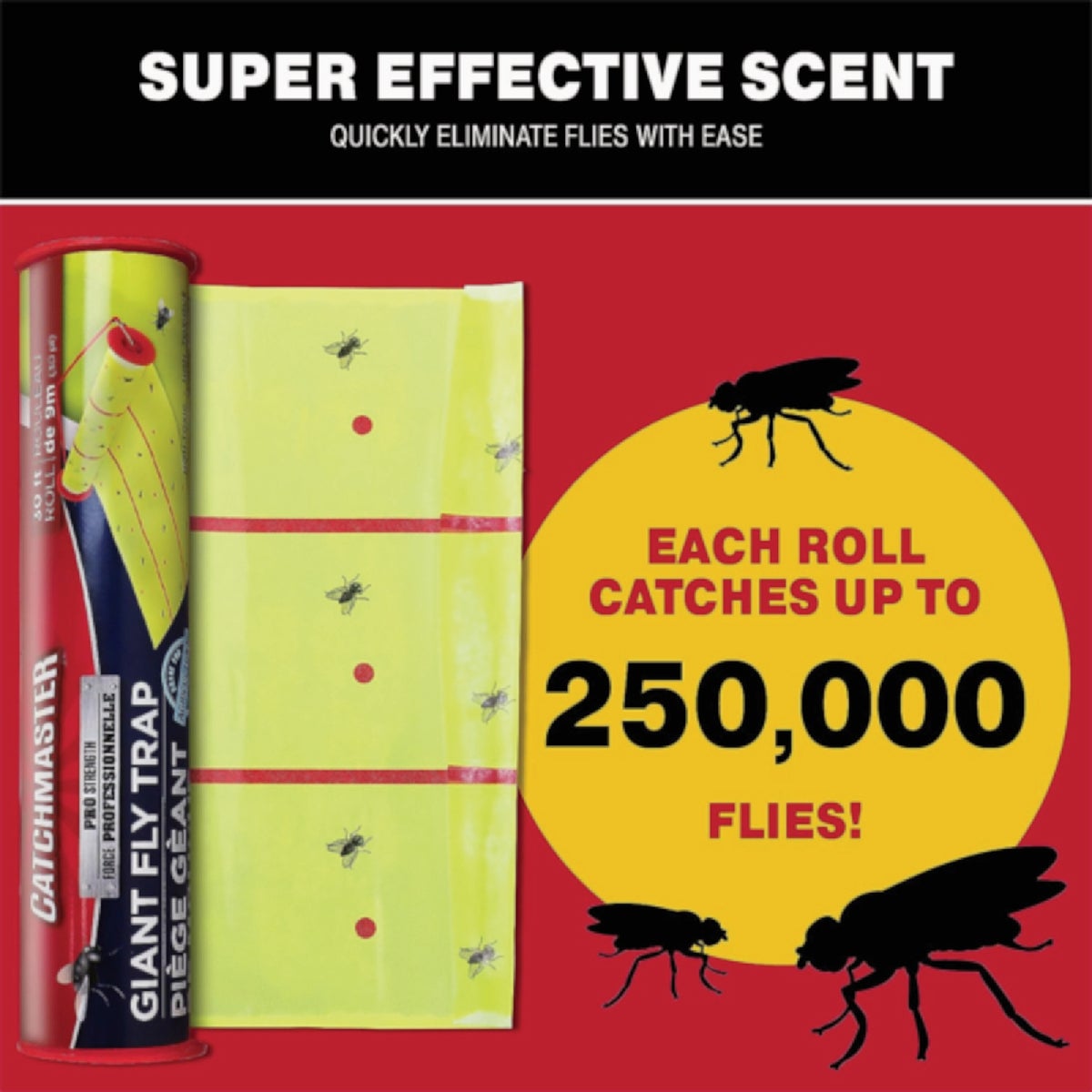Catchmaster Pro Series 30 Ft. Giant Fly Glue Trap Image 4