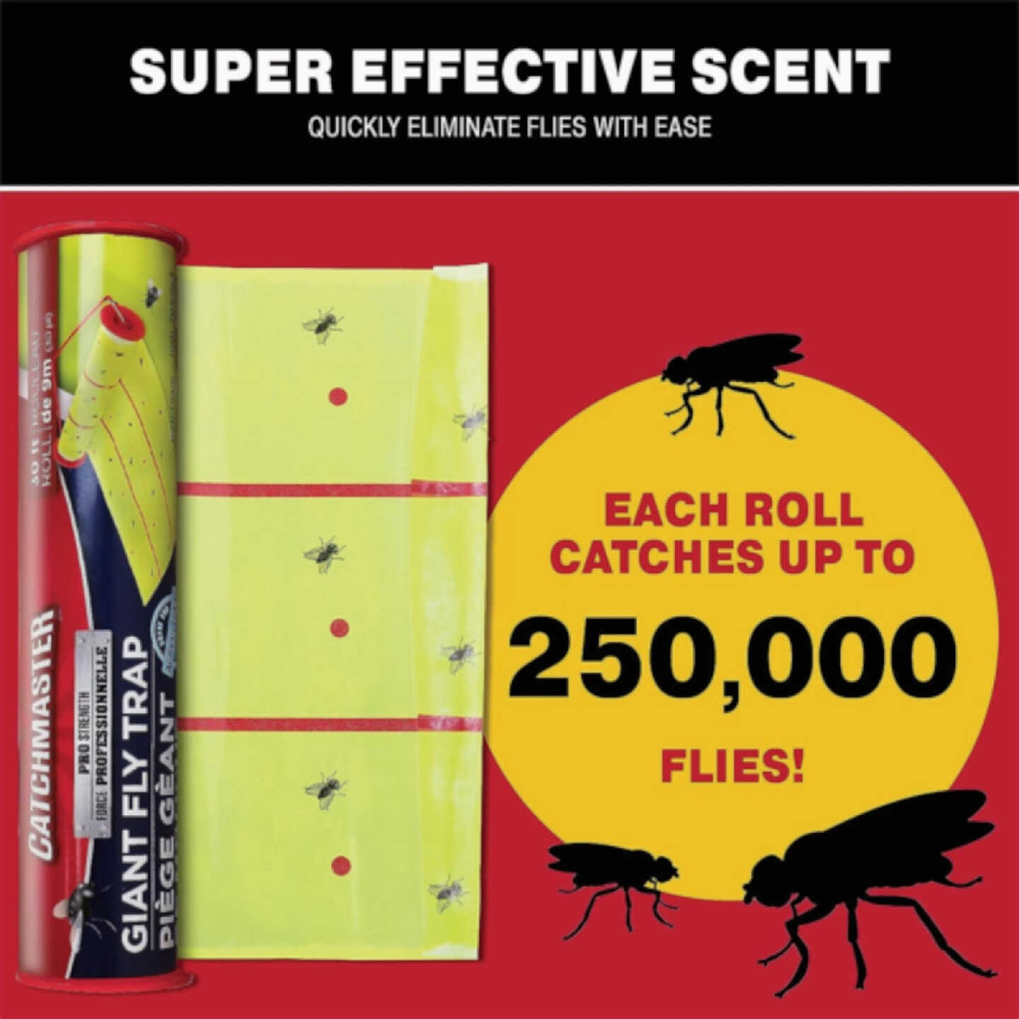 Catchmaster Pro Series 30 Ft. Giant Fly Glue Trap Image 4