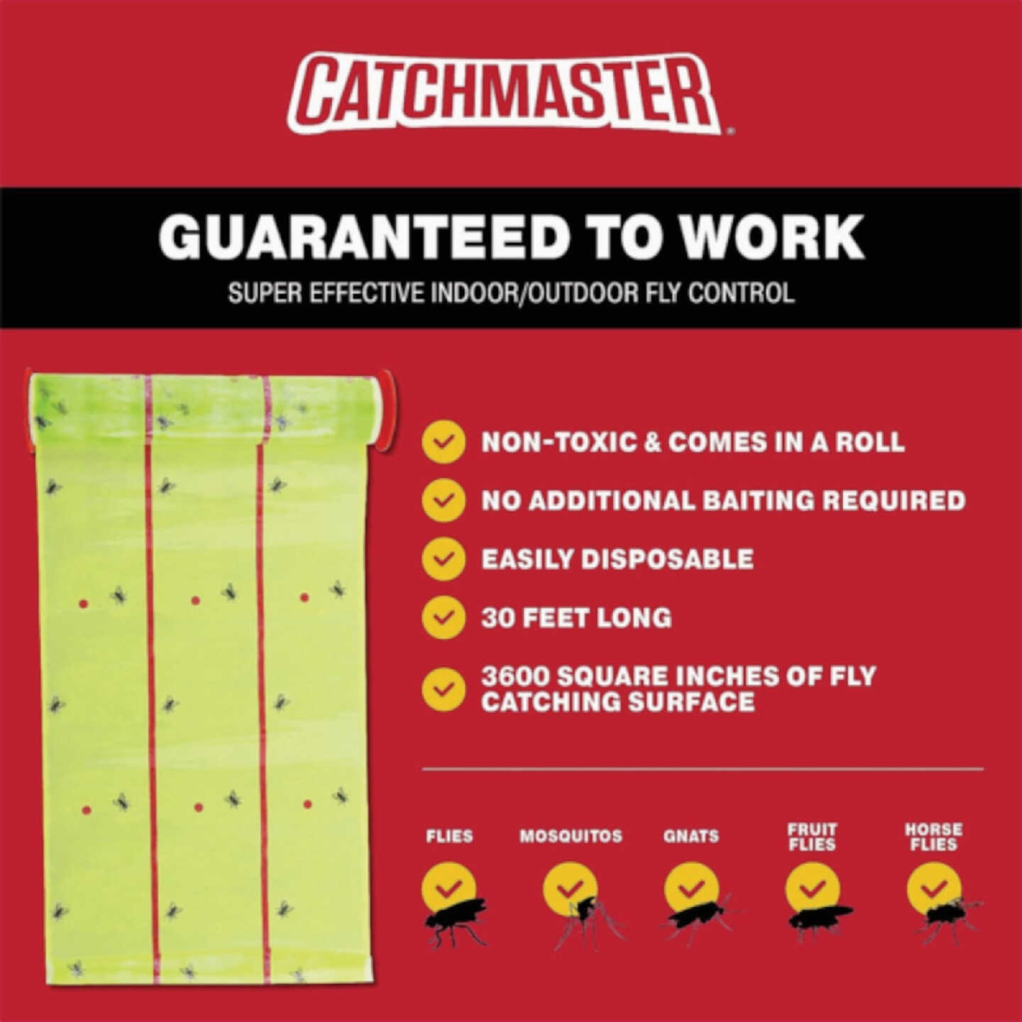 Catchmaster Pro Series 30 Ft. Giant Fly Glue Trap Image 2