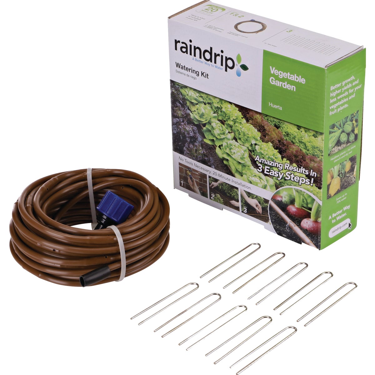 Raindrip Watering Kit for Vegetable Gardens