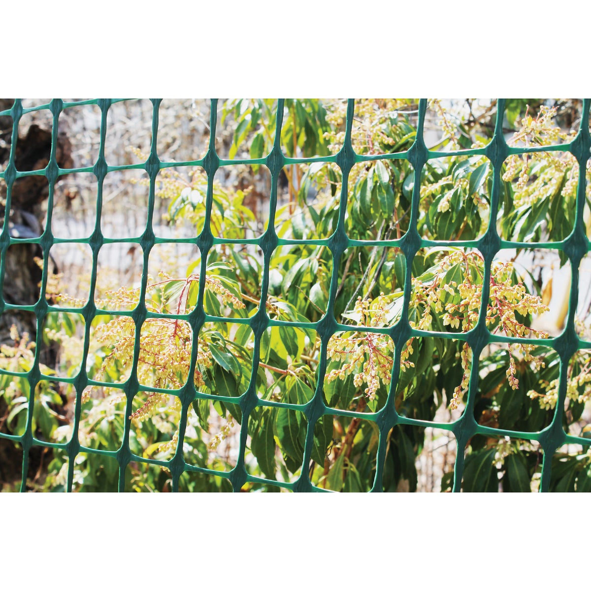 Tenax 2 Ft. H. x 25 Ft. L. High-Density Polyethylene Garden Fence, Green Image 2