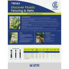Tenax 3 Ft. H. x 25 Ft. L. High-Density Polyethylene Garden Fence, Green Image 5