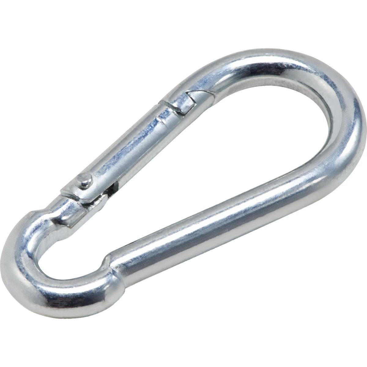 National  Interlocking Spring Snaps, Zinc Plated, 1/4 In. x 2 In.