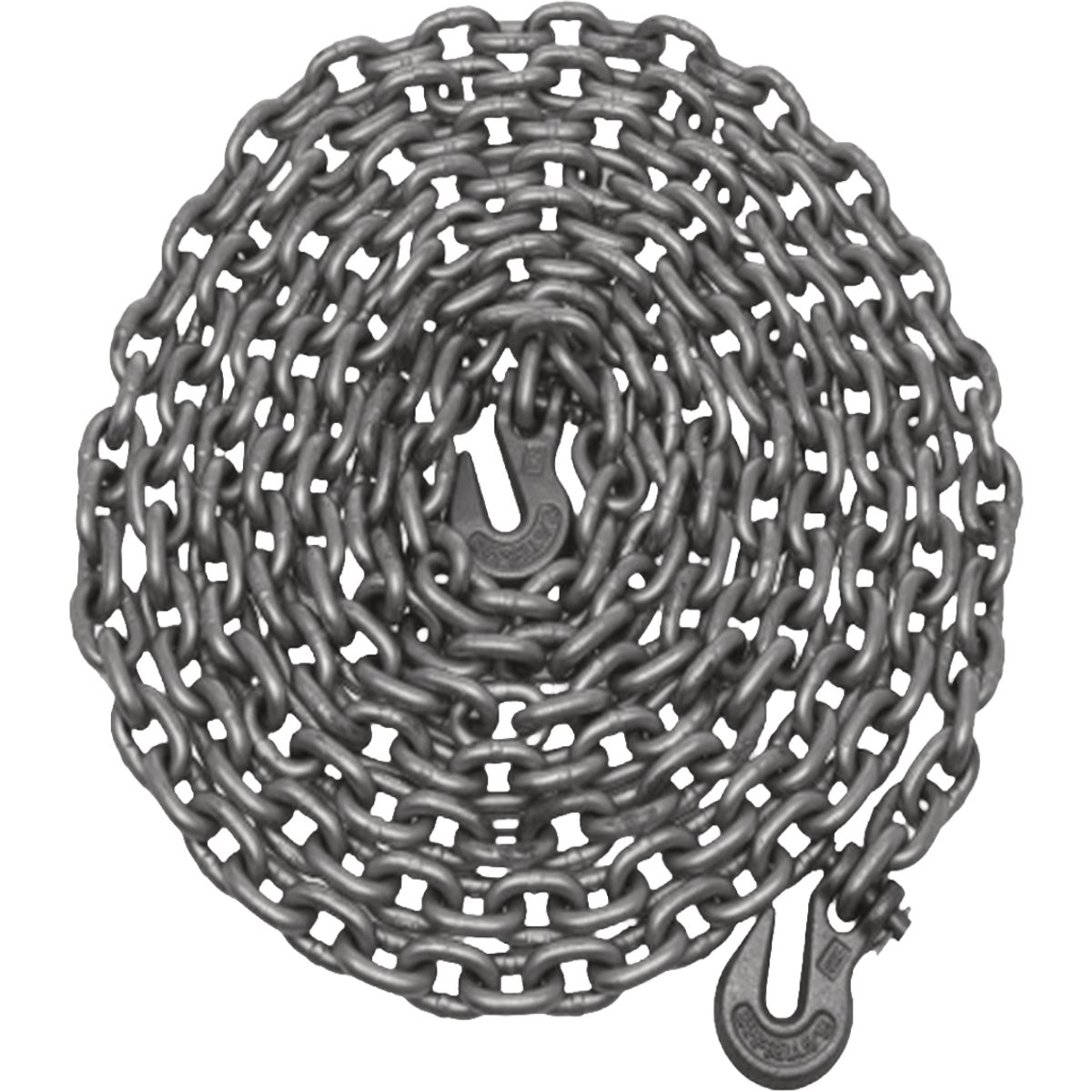 Campbell 5/16 In. x 20 Ft. Tow Chain, with Clevis Grab Hooks