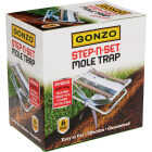 Gonzo Step-N-Set Steel Trigger Plate Mole Trap Image 1