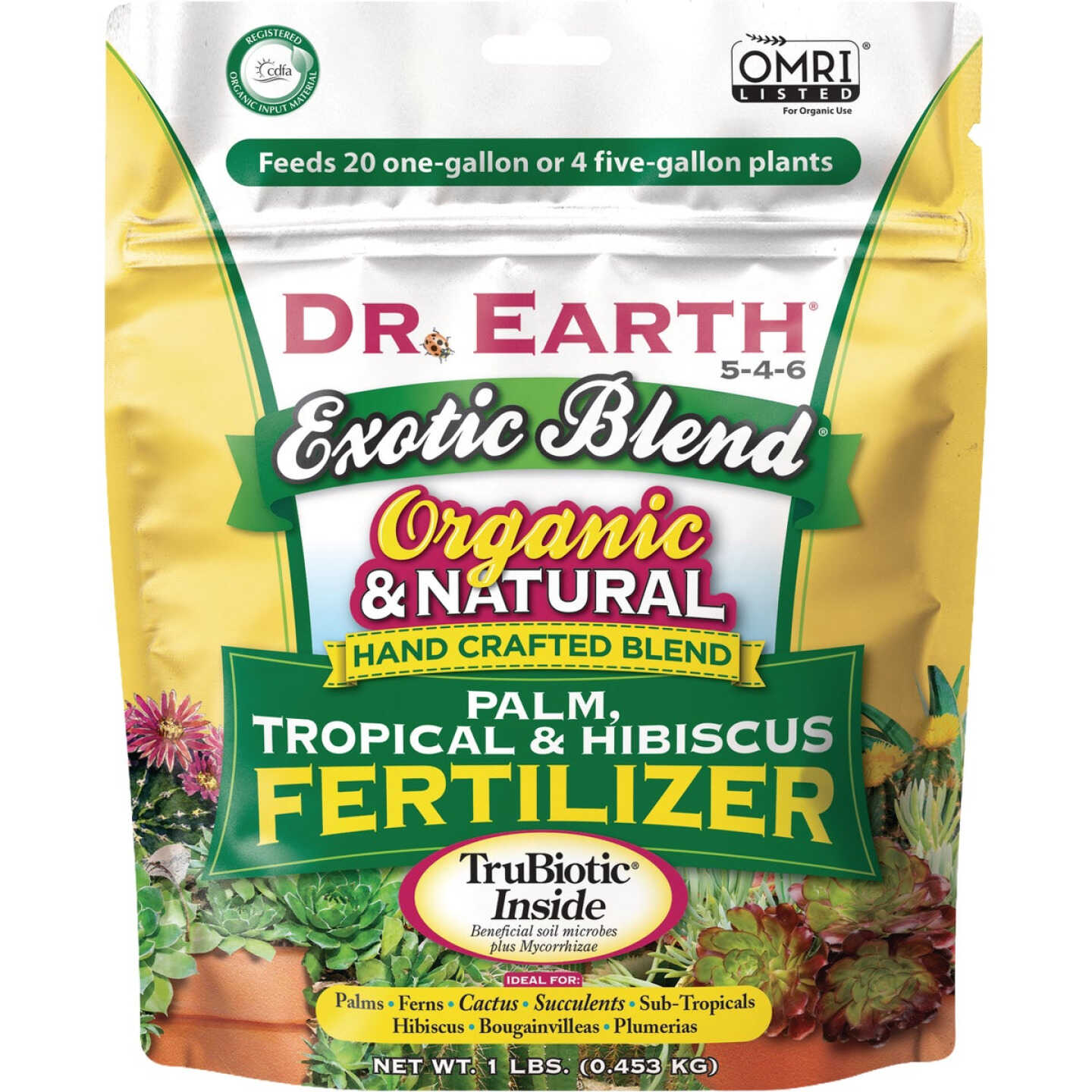 Dr. Earth 1 Lb. Exotic Blend Palm/Tropical/Hibiscus Fertilizer Image 1