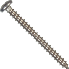 Hillman #10 x 1/2 In. Phillips Pan Head Stainless Steel Sheet Metal Screw (100 Ct.) Image 1