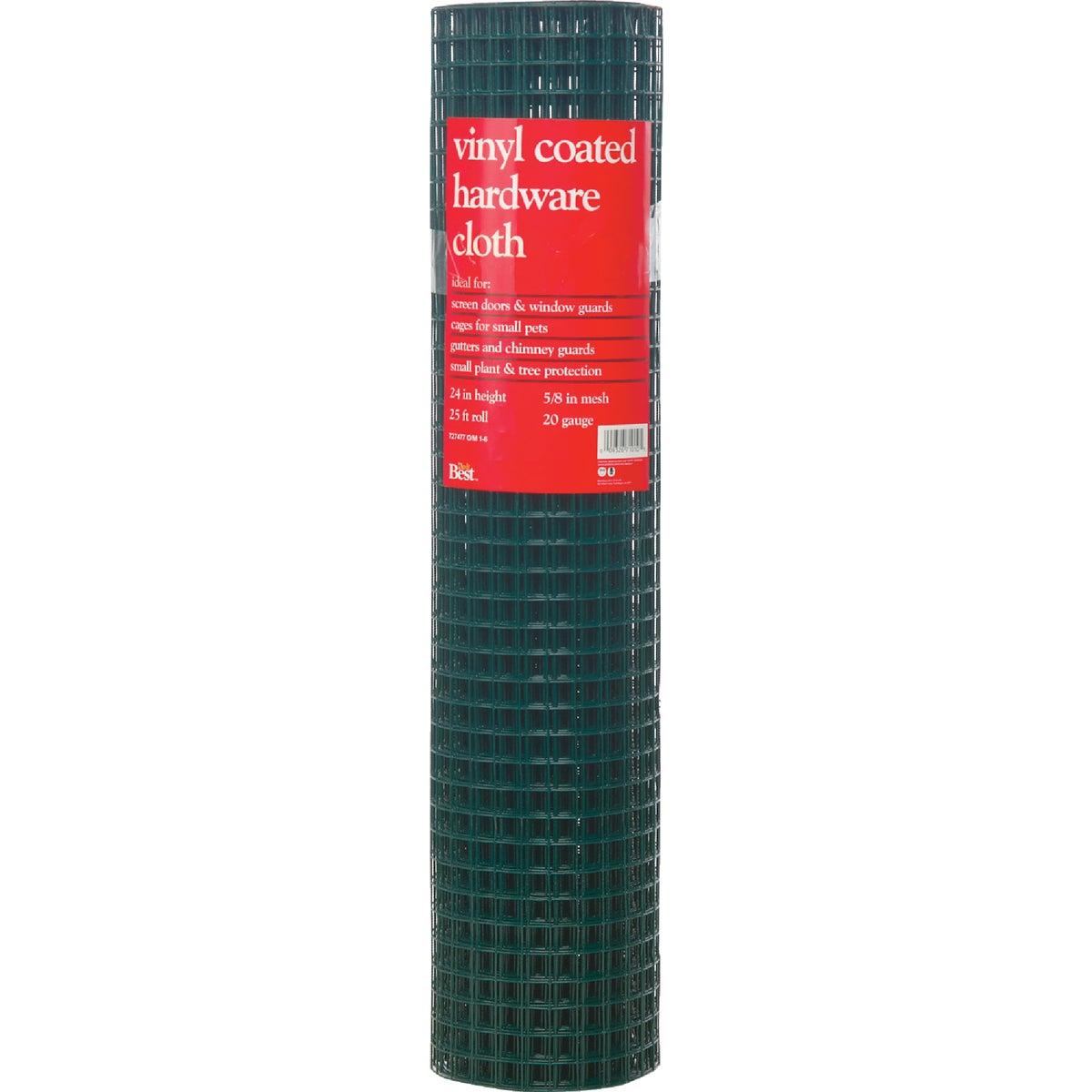Agway 5/8 In. Mesh x 24 In. H. x 25 Ft. L. 20-Ga. Vinyl-Coated Hardware Cloth Image 2
