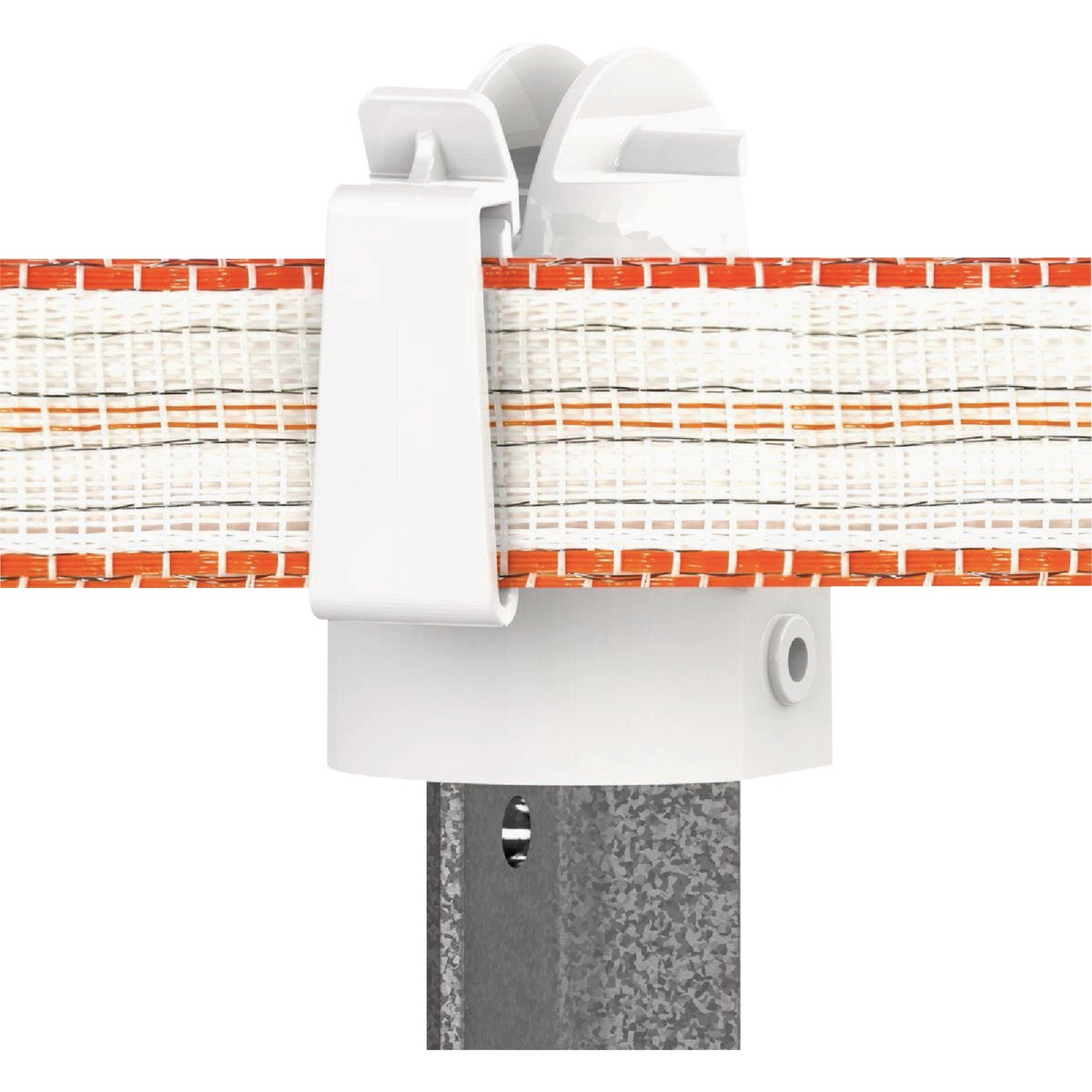 Gallagher White T-Post Topper Insulator (10-Pack)