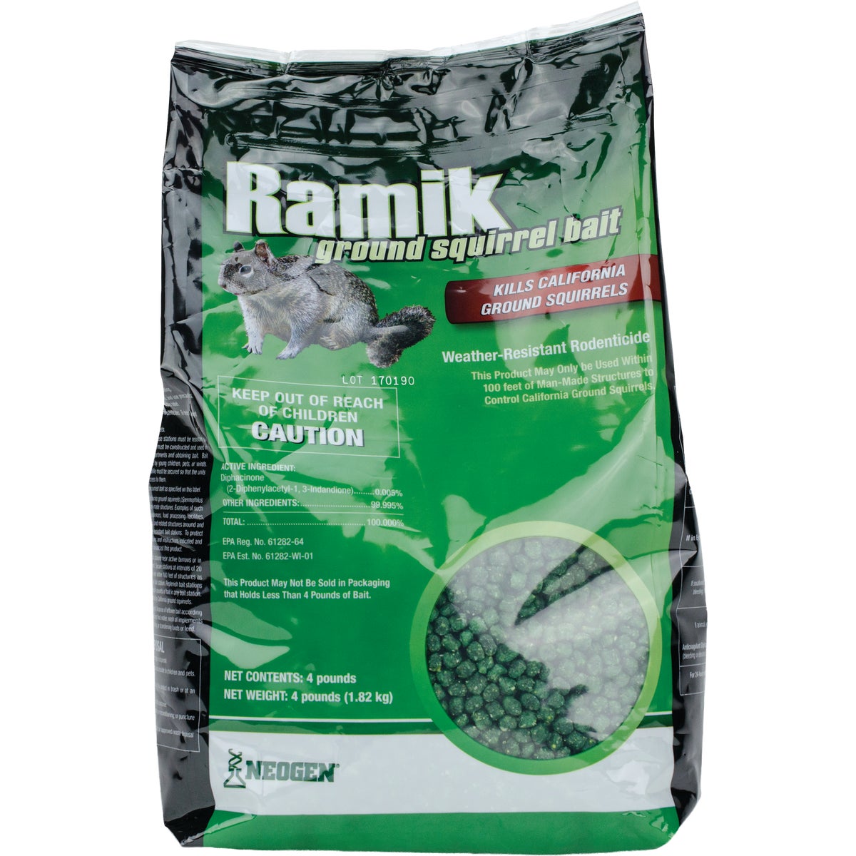 Ramik 4 LB. Ground Squirrel Bait