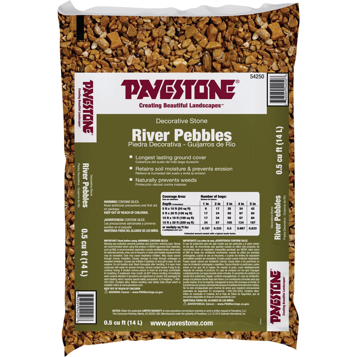 Pavestone 0.5 Cu. Ft. River Pebbles