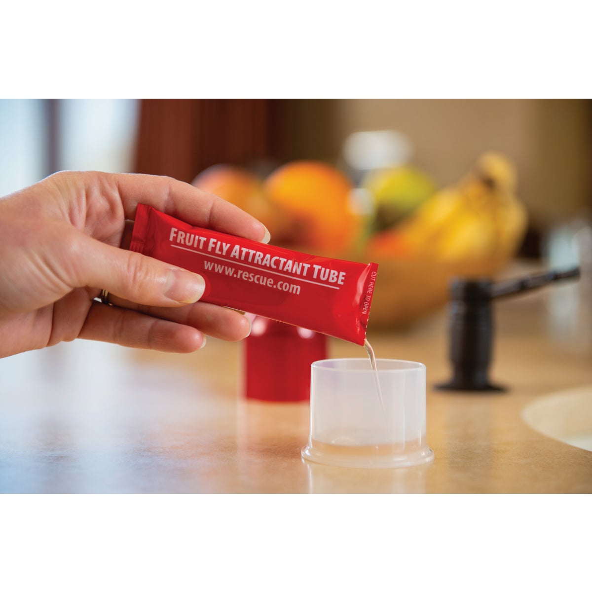 Rescue Reusable Fruit Fly Trap (2-Pack) Image 9