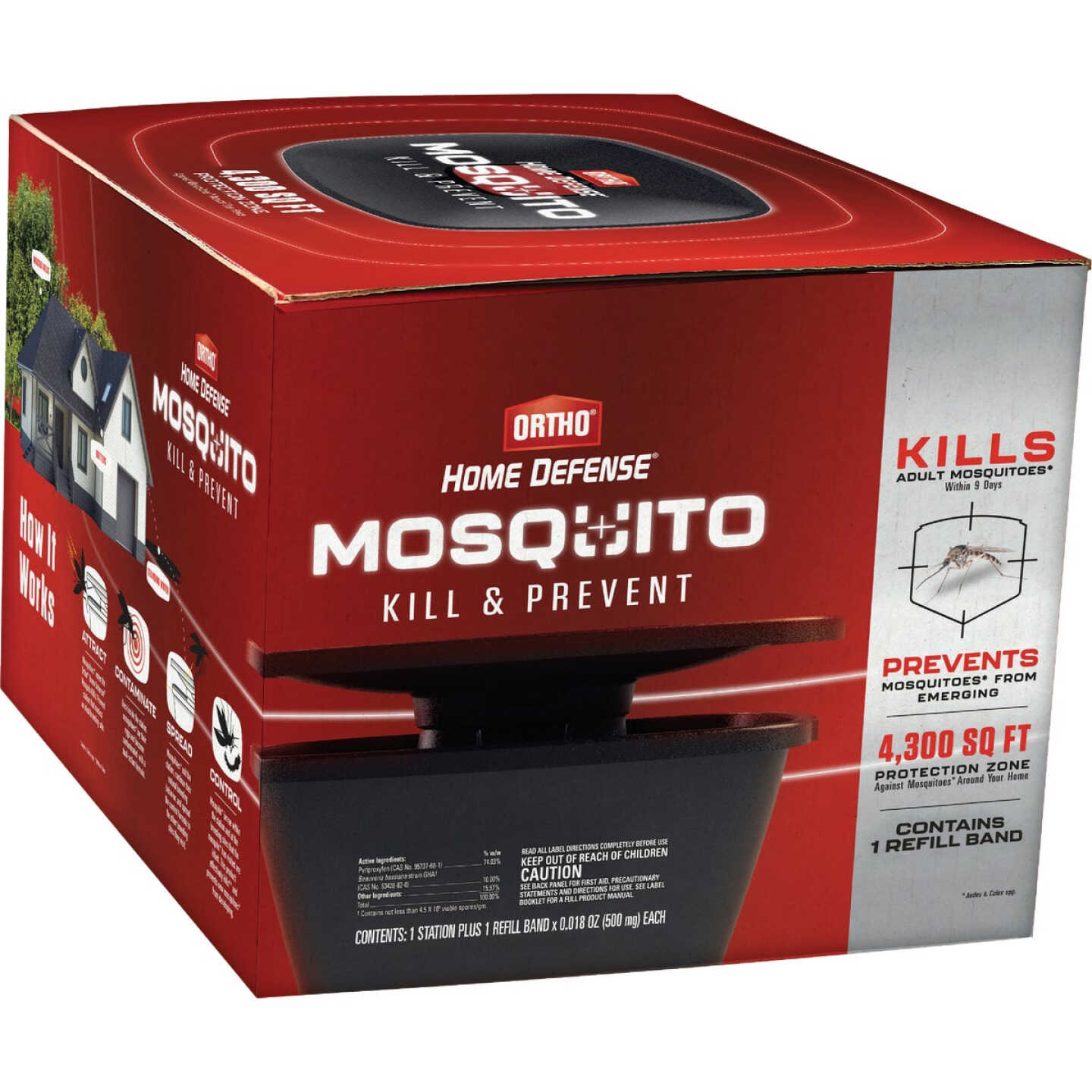 Ortho Home Defense Reusable Mosquito Kill & Prevent Starter Kit Image 1