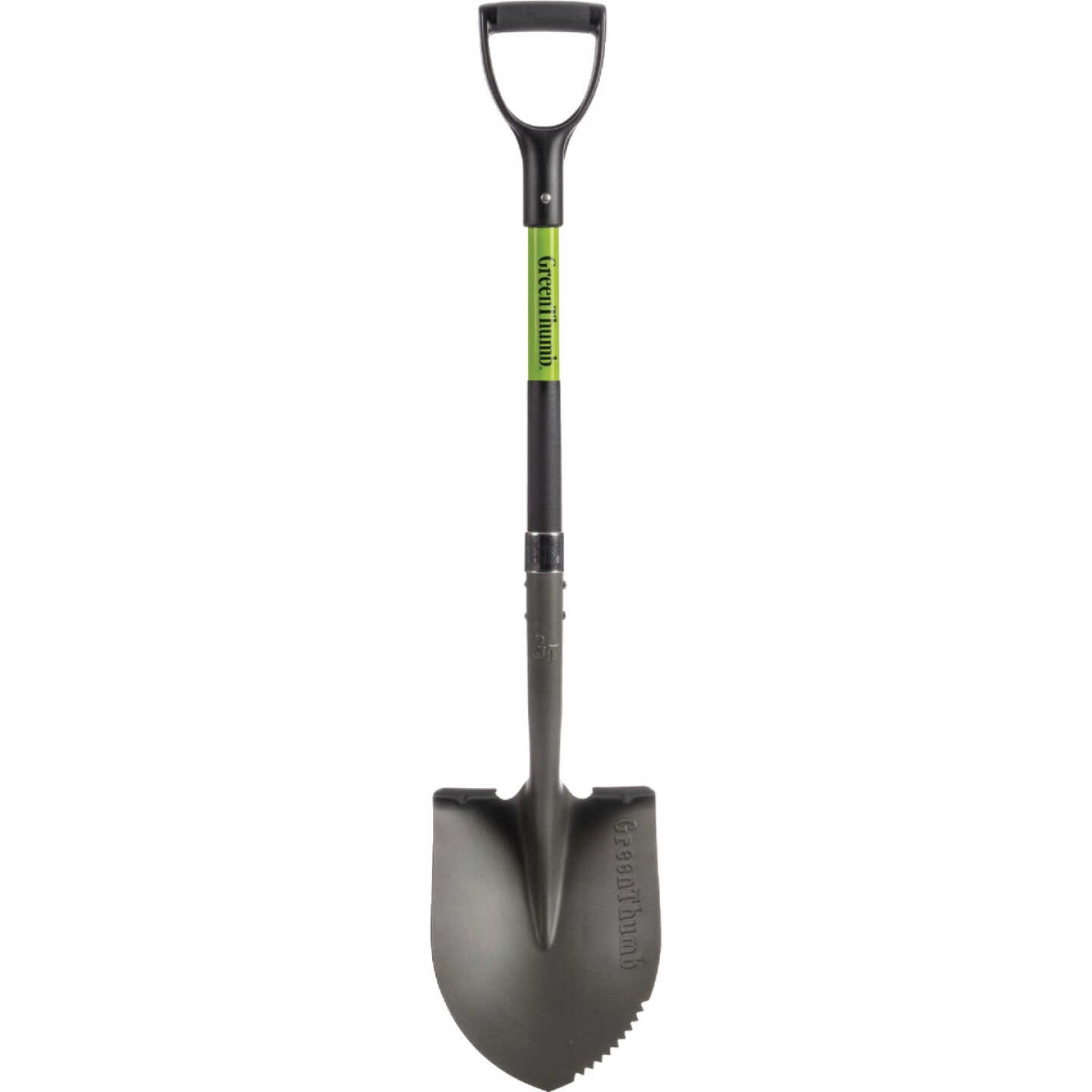 Green Thumb Fiberglass D-Handle Round Point Shovel Image 2