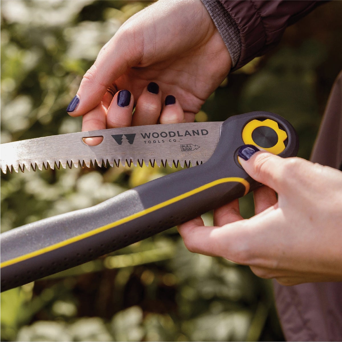 Woodland 10 In. 3-Position Compact Duralight Folding Saw Image 3