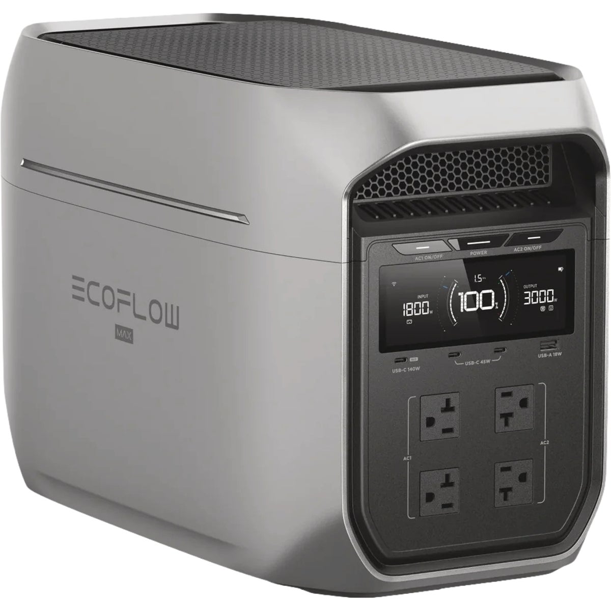 EcoFlow Delta 3 Max 2048 Wh Portable Power Station