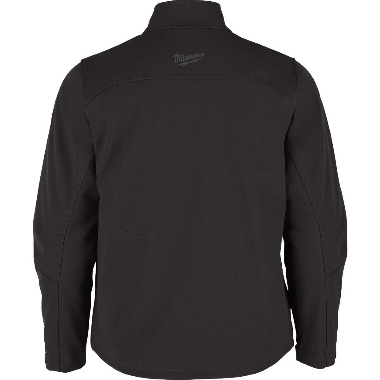 Milwaukee M12 TOUGHSHELL Men's Black Cordless Heated Jacket, 3XL Image 3