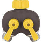 Melnor 2-Way Hose Shut Off Valve Image 1
