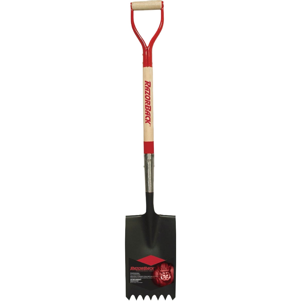 Razor-Back 30 In. Roof Scoop Shovel with Wood Handle
