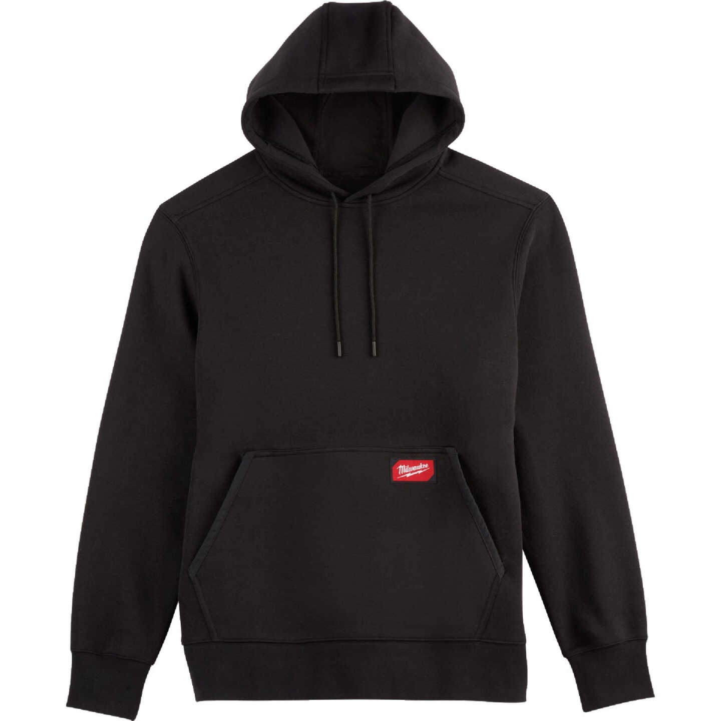 Milwaukee FREEFLEX Medium Black Midweight Pullover Hooded Sweatshirt Image 1