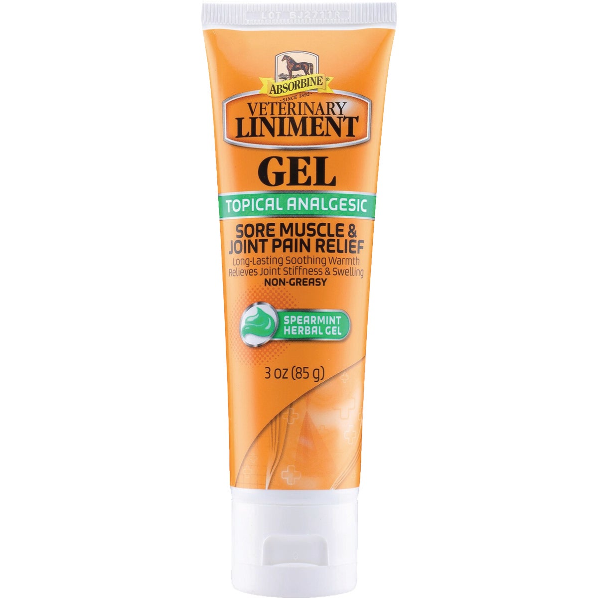 Absorbine 3 Oz. Tube Gel Veterinary Linament
