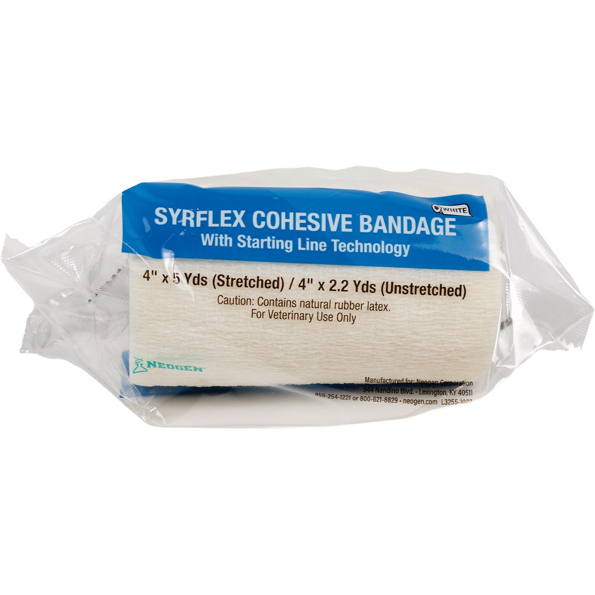 Ideal Instruments 4 In. White SyrFlex Cohesive Bandage Image 2