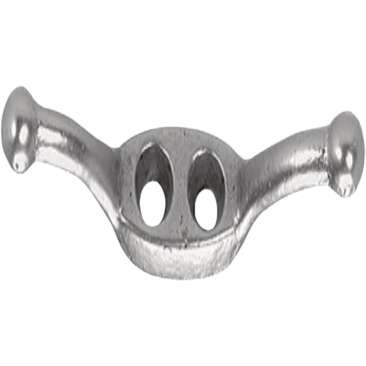 Campbell 2-1/2 In. Nickel-Plated Rope Cleat
