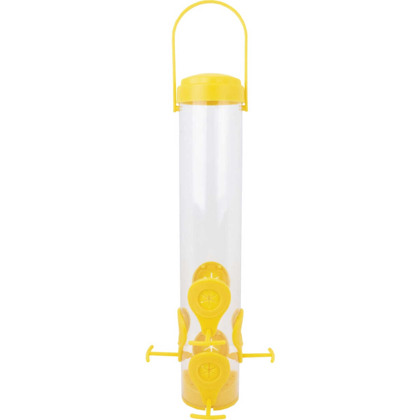 Perky-Pet Classic 14-1/2 In. 1.5 Lb. Capacity Yellow Nyjer Seed Finch Thistle Feeder Image 1